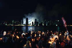 "Jersey City Candlelight Vigil, 09/14/01"
